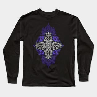 Double Dorje - Vishvavajra  -Vajra Long Sleeve T-Shirt